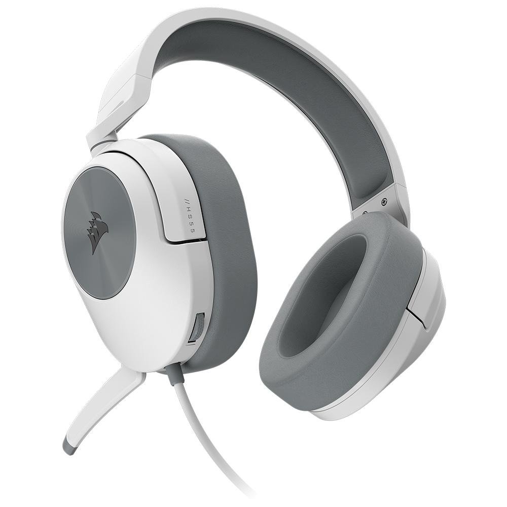 Headset Gamer ( Balão.info) USB/P2, Surround 7.1, Drivers 50mm, Branco - CA-( Balão.info)-NA - foto 3
