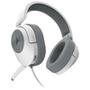 Headset Gamer Corsair HS55 USB/P2, Surround 7.1, Drivers 50mm, Branco - CA-9011266-NA