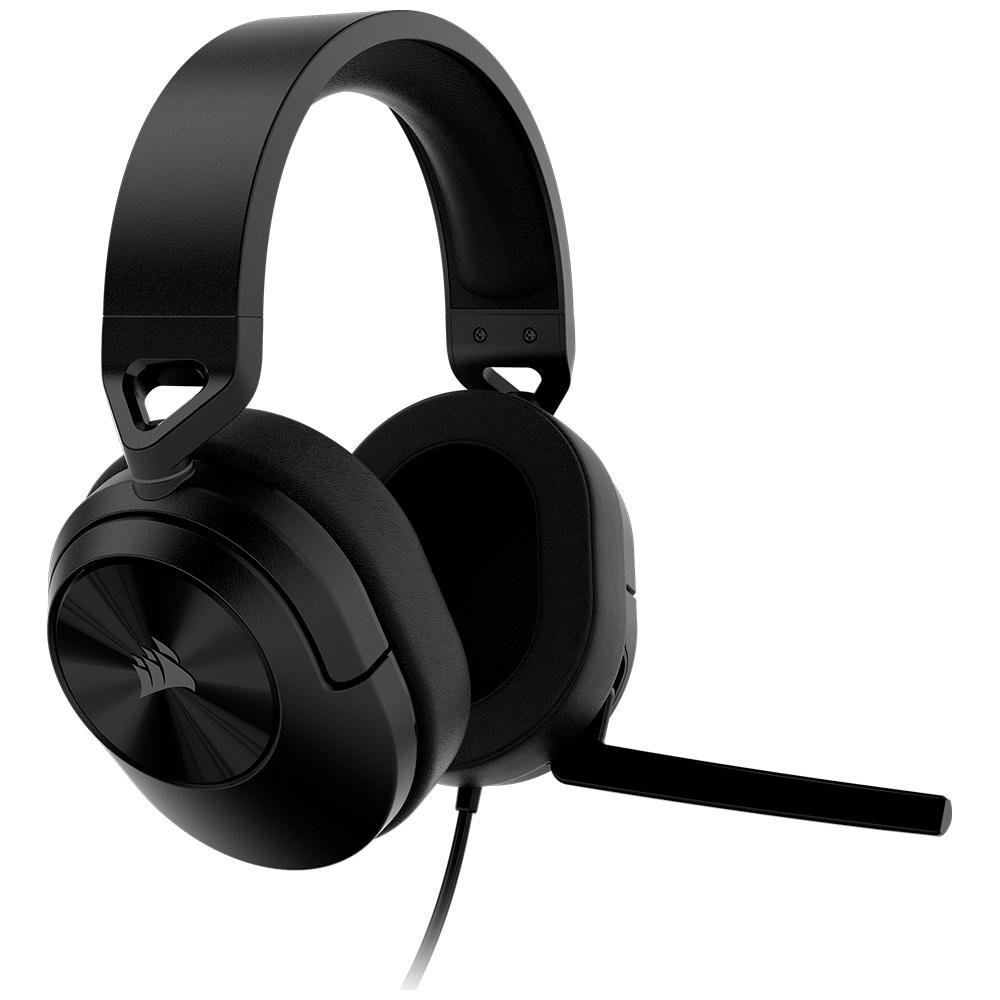 Headset Gamer Corsair HS55 Stereo P2 3.5mm, Drivers 50mm, Carbono - CA-9011260-NA Headset Gamer Corsair HS55 Stereo P2 3.5mm, Drivers 50mm, Carbono - CA-9011260-NA