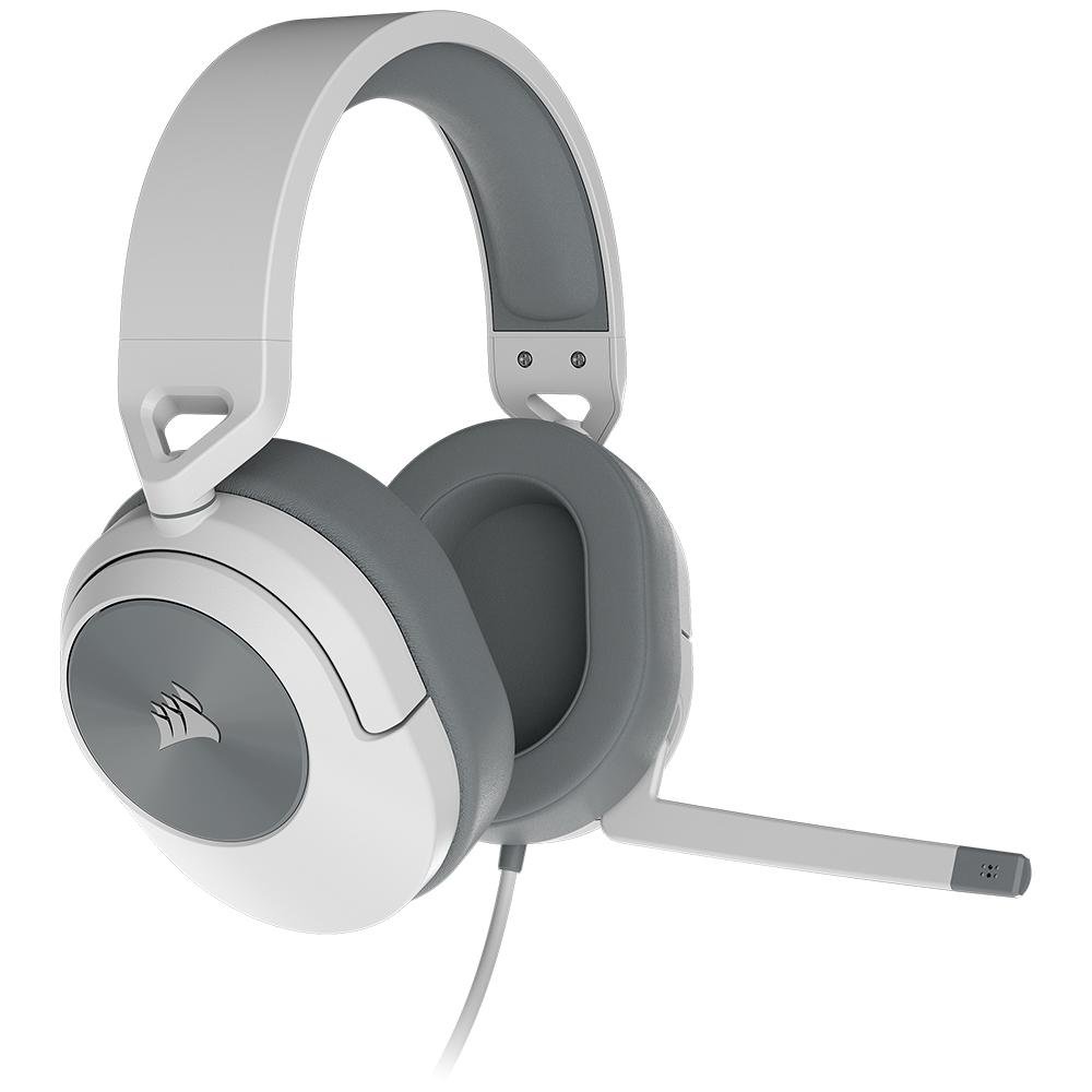 Headset Gamer Corsair HS55 Stereo P2 3.5mm, Drivers 50mm, Branco - CA-9011261-NA - view 2