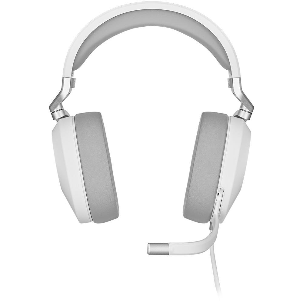 Headset Gamer ( Balão.info) HS65 USB/P2, Surround 7.1, Drivers 50mm - Branco - CA-( Balão.info)-NA - foto 2