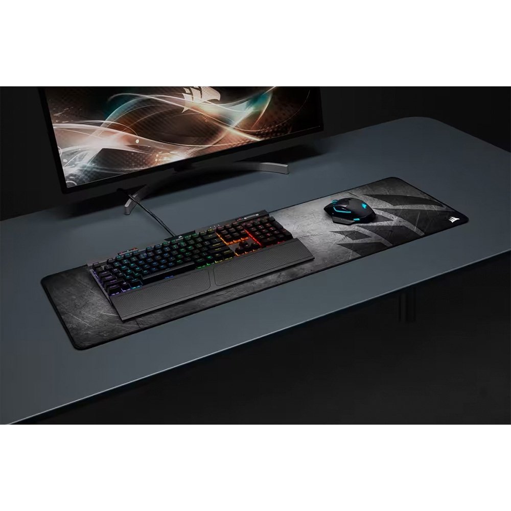 Mousepad Gamer Corsair MM300 PRO XL Estendido, Grande, (930x300mm), Resistente a Respingos, Preto - CH-9413641-WW - view 4