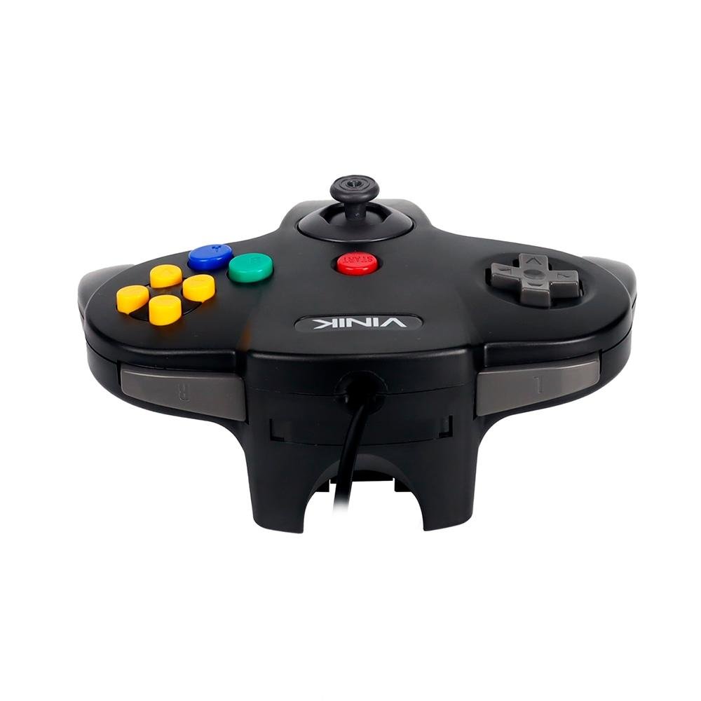 Imagem 8 de 9 do produto Controle N64 para PC Vinik, USB, Preto - 107487