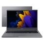 Notebook Samsung Book Intel Core i5-1135G7, 8GB RAM, SSD 256GB, 15.6" FHD, Windows 11 Home, Cinza - NP550XDA-KH2BR