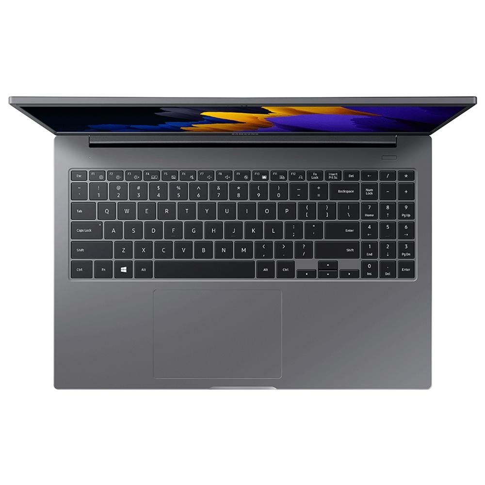 Notebook Samsung Book Intel Core i5-1135G7, 8GB RAM, SSD 256GB, 15.6" FHD, Windows 11 Home, Cinza - NP550XDA-KH2BR