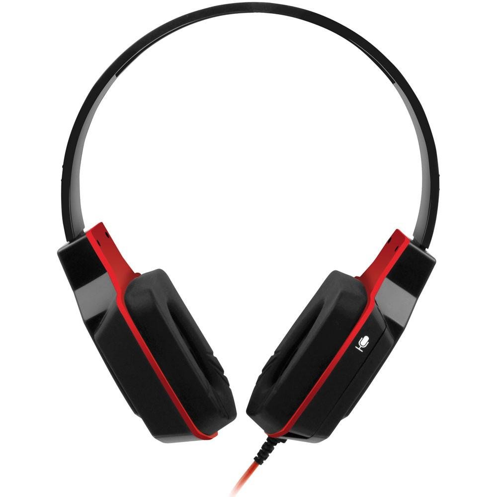Imagem 2 de 2 do produto Headset Gamer Multi Earpad de Silicone P2 Preto e Vermelho - PH073