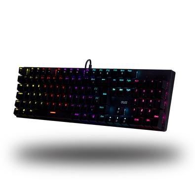 Kit de atualização para jogos com teclado mecânico PBT de Halloween com gato  preto assustador