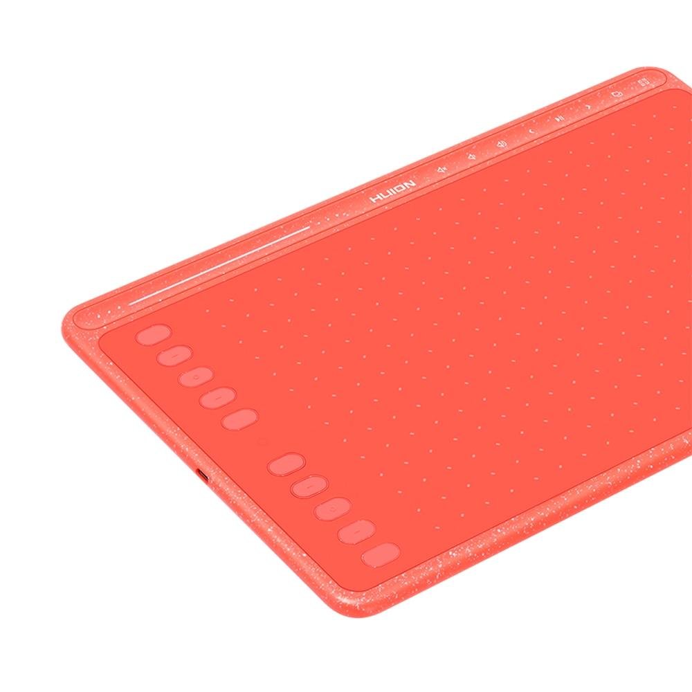 Mesa Digitalizadora ( Balão.info) HS611, 8192 Níveis de Sensibilidade, USB-C, Vermelho Coral - HS 611 R - foto 4