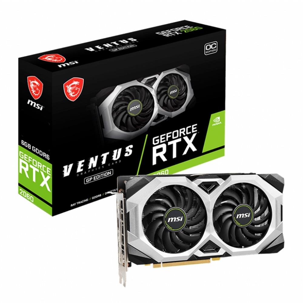 GeForce RTX 2060 6GB PCパーツ　NVIDIA GPU NVIDIA GEFORCE RTX 2060 6GB GDDR6 192BITS PCYES PVRTX20606GB