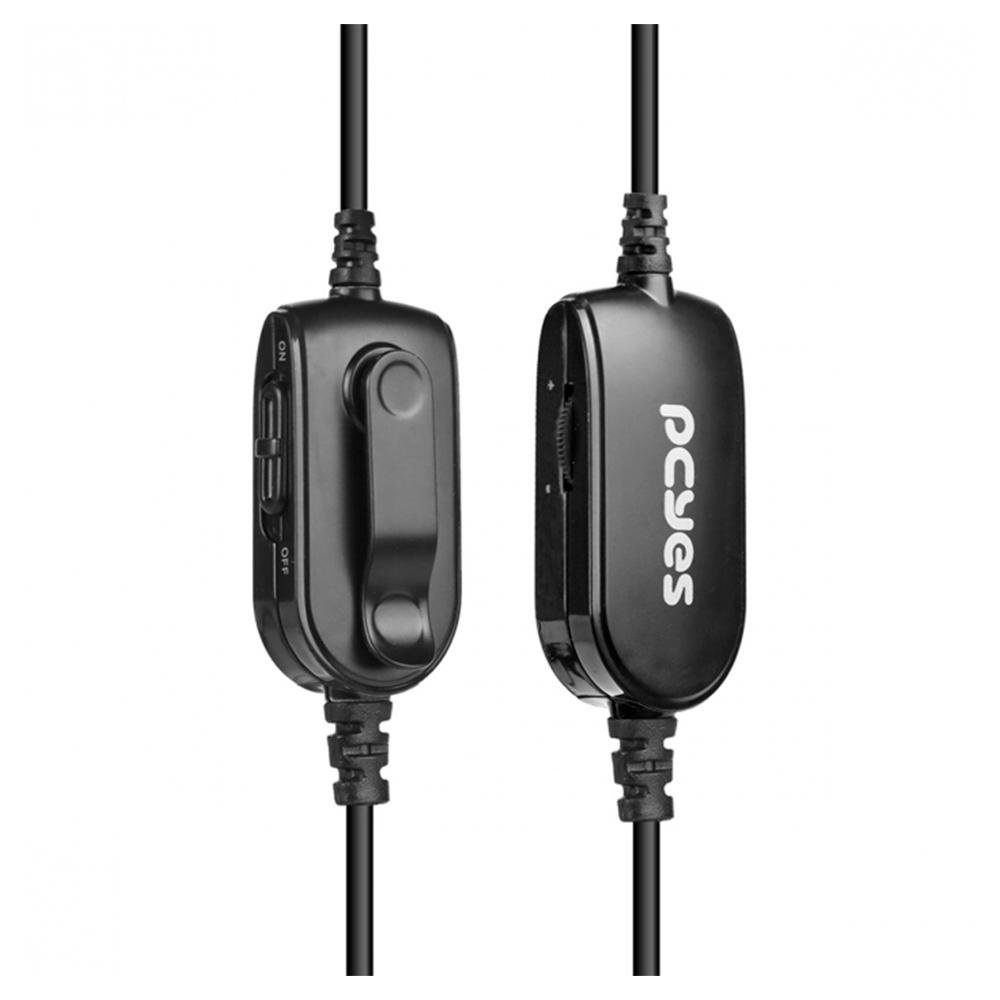 Headset Office Pcyes HB300, Driver 30mm, P2 3.5mm, Preto - PHB300 - view 8
