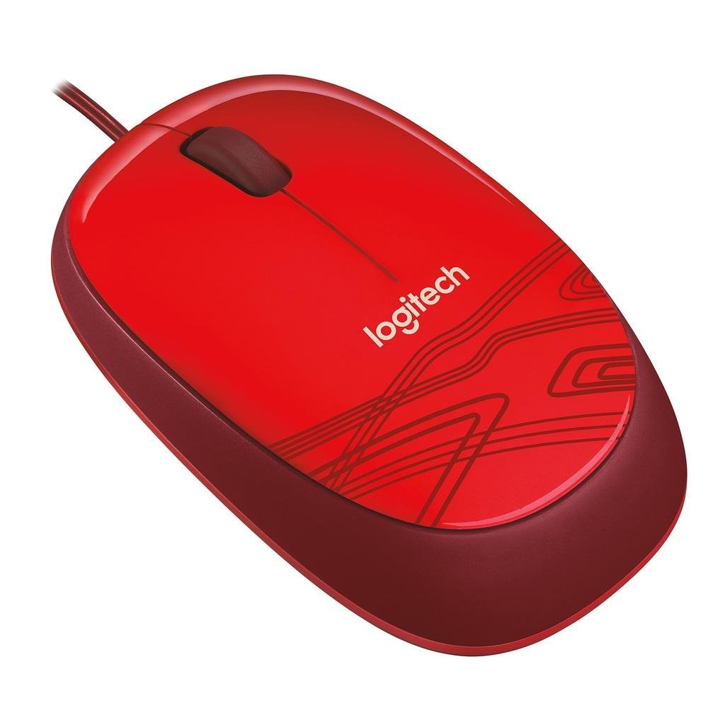 Mouse Logitech M105 Vermelho 1000DPI - 910-002959