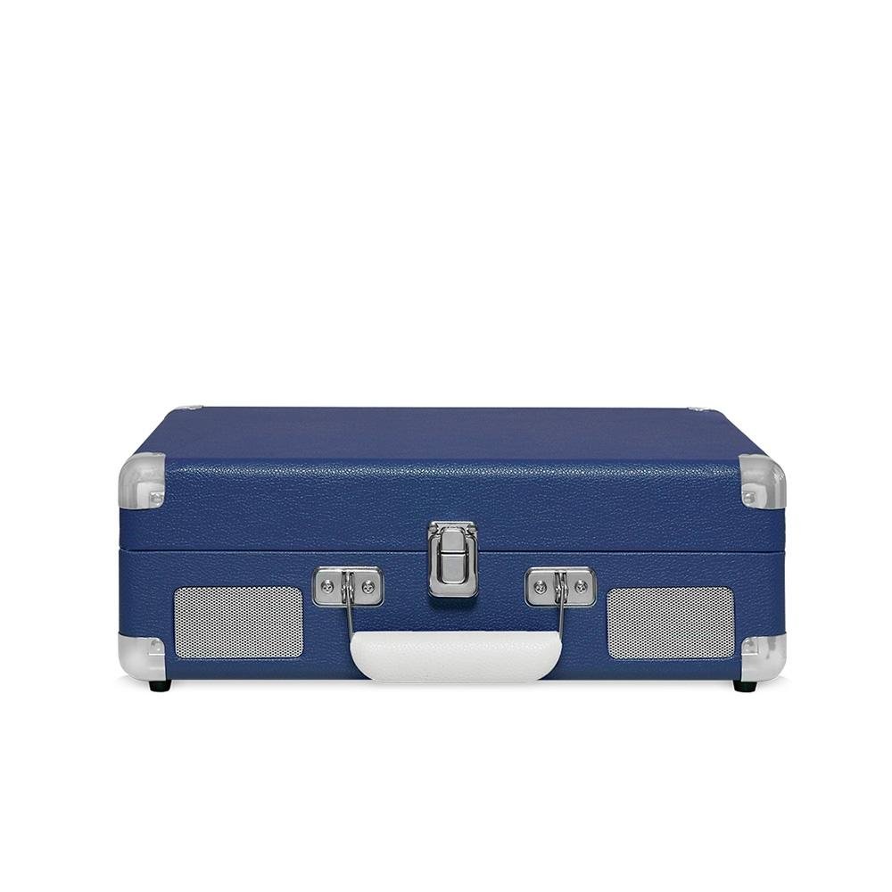 Vitrola HI FI Raveo Sonetto Chrome, Vinyl, Bluetooth, USB, Aux, Navy - 26398 - view 6