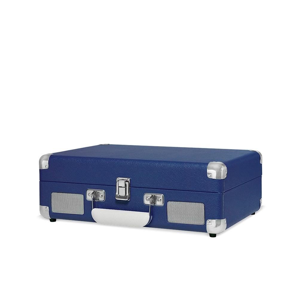 Vitrola HI FI Raveo Sonetto Chrome, Vinyl, Bluetooth, USB, Aux, Navy - 26398 - view 4