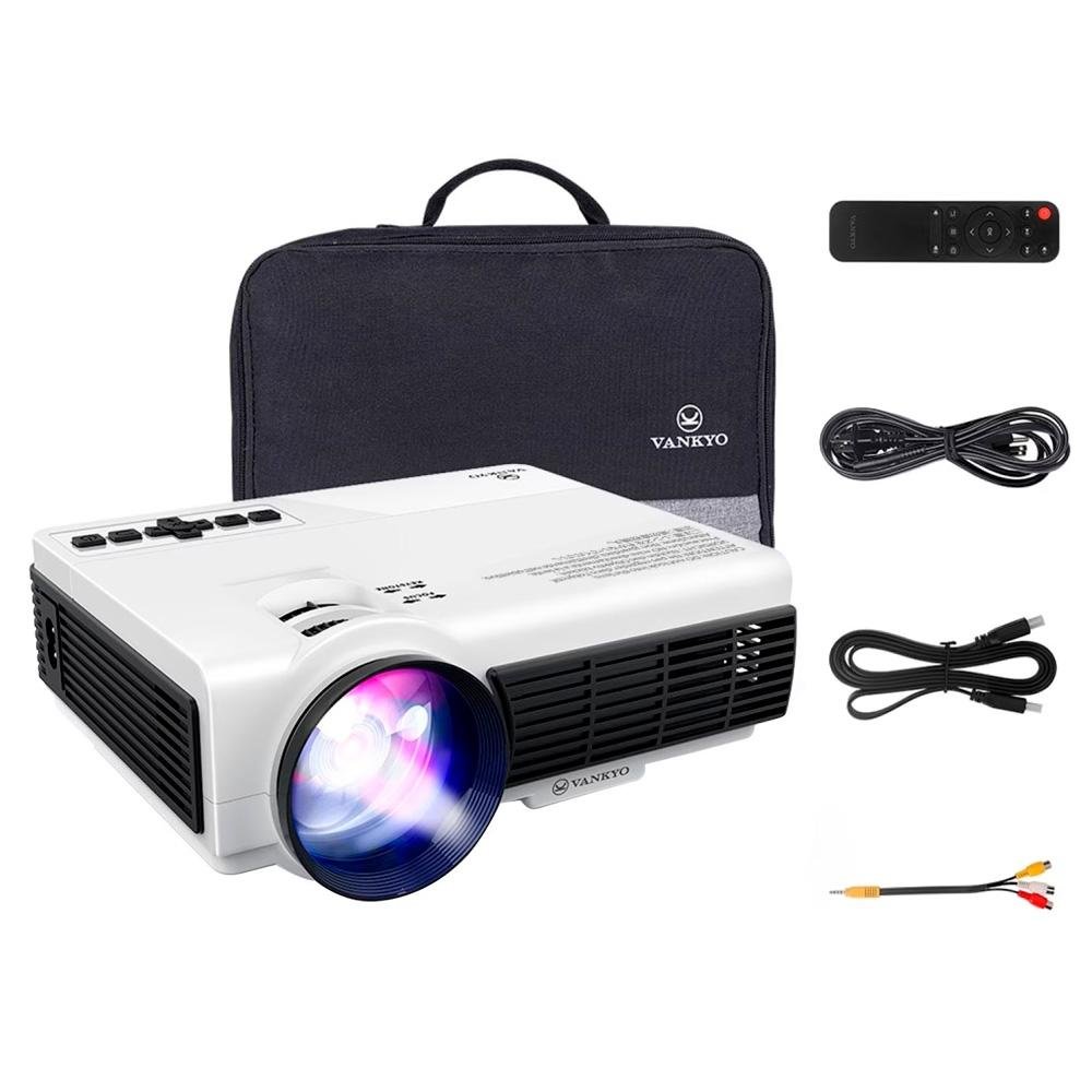 Imagem 4 de 5 do produto Projetor Portátil Vankyo Leisure 3W Pro LED, 60 ANSI Lumens, 1080p, Case, Wifi, Branco e Preto - Leisure3W Pro