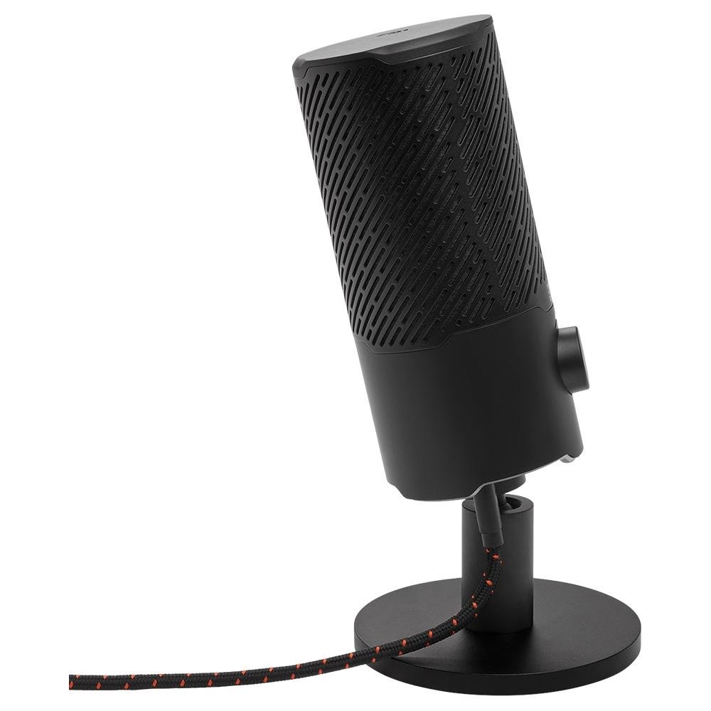 Microfone Quantum Stream JBL Podcast, USB, RGB, Otimizado pra PC/MAC/PS5/PS4/Nintendo Switch, Montagem Universal, Metálico - JBLQSTREAMBLK - view 5