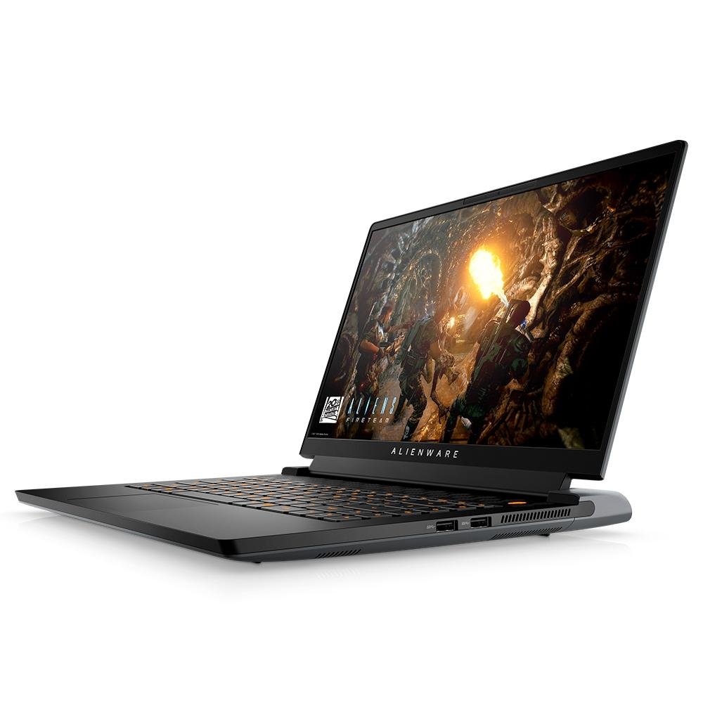Imagem 7 de 9 do produto Notebook Gamer Dell Alienware m15 R6 Intel Core i7-11800H, 16GB RAM, GeForce RTX 3070, SSD 1TB, 15.6 FHD, Win 11, Preto - AW15-i1100-A30P