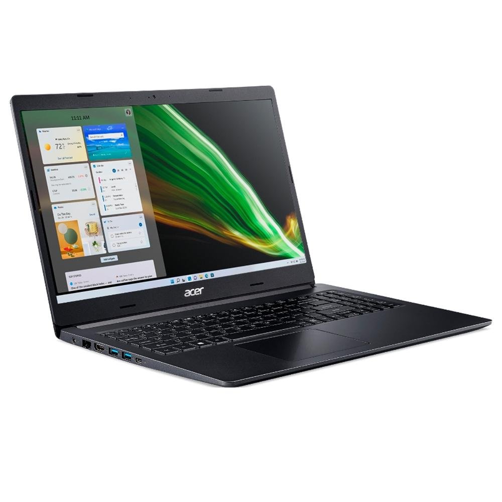 Imagem 7 de 7 do produto Notebook Acer Aspire 5 Intel Core i5-10210U, 8GB RAM, SSD 256GB, 15.6 Full HD, Windows 11, Preto - A515-54-505Q