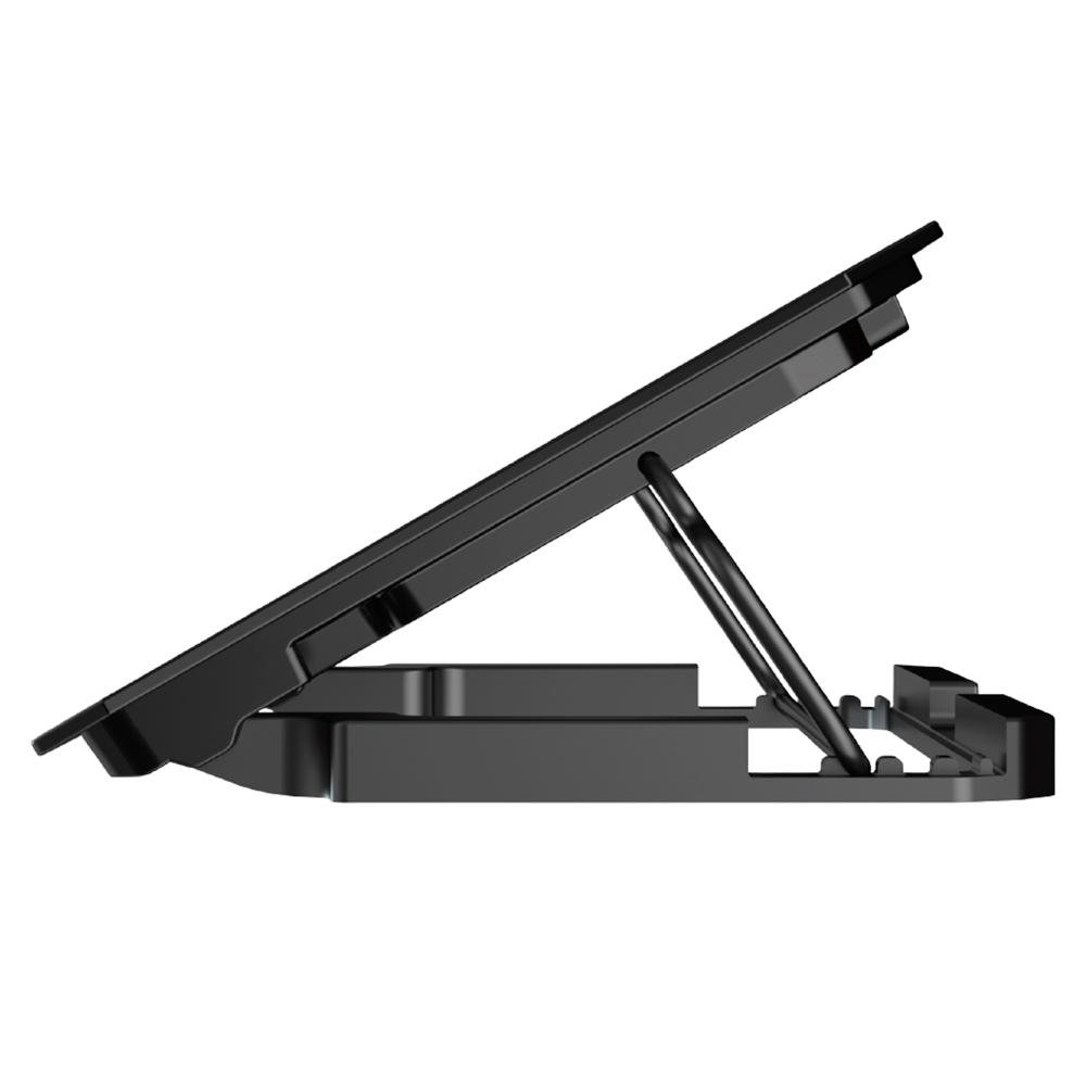 Base Gamer para Notebook C3Tech, LED, Até 15.6, 6x Fan, Preto - NBC-70BK - view 3