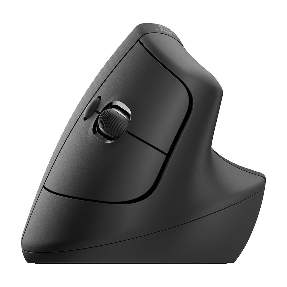 Mouse Sem Fio Logitech Lift, 4000 DPI, 6 Botões, Bluetooth, Ergonômico, USB, Grafite - 910-006466 - view 3