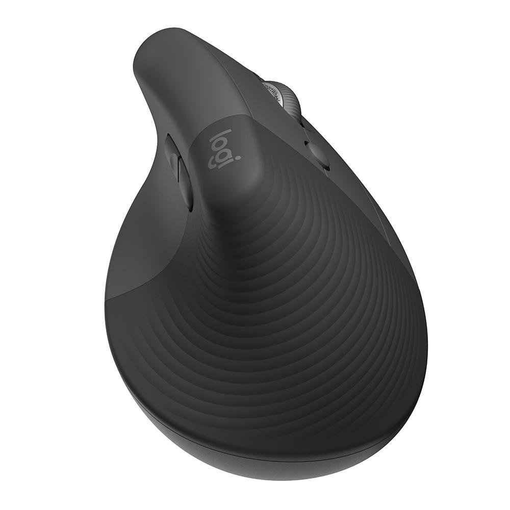 Mouse Sem Fio ( Balão.info) Lift, 4000 DPI, 6 Botões, Bluetooth, Ergonômico, USB, Grafite - 910-( Balão.info - foto 5