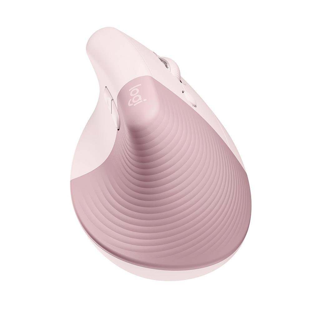 Mouse Sem Fio ( Balão.info) Lift, 4000 DPI, 6 Botões, Bluetooth, Ergonômico, USB, Rose - 910-( Balão.info - foto 3