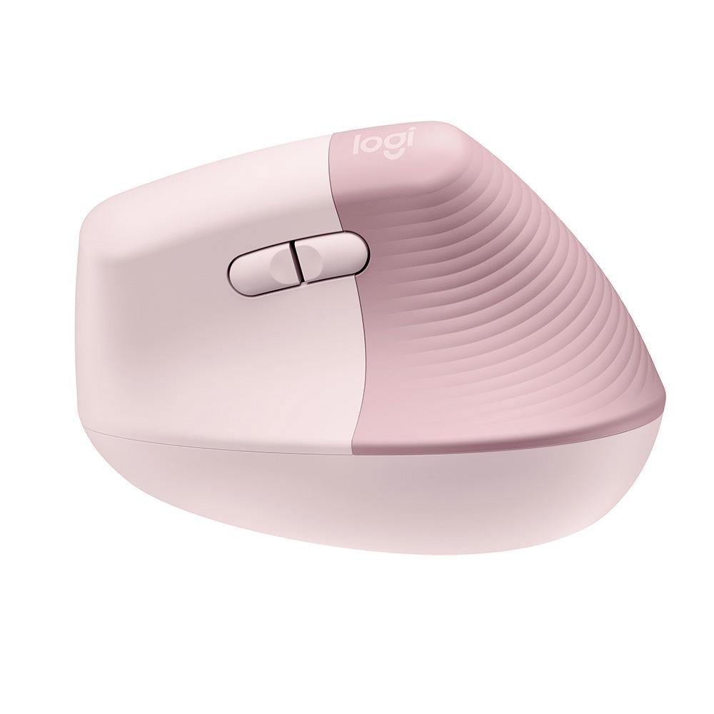 Mouse Sem Fio ( Balão.info) Lift, 4000 DPI, 6 Botões, Bluetooth, Ergonômico, USB, Rose - 910-( Balão.info - foto 2
