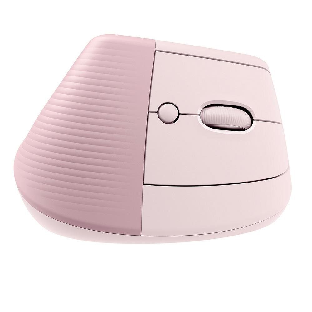 Mouse Sem Fio Logitech Lift, 4000 DPI, 6 Botões, Bluetooth, Ergonômico, USB, Rose - 910-006472 - view 7