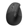 Mouse Sem Fio Logitech Lift para Canhoto, 4000 DPI, 6 Botões, Bluetooth, Ergonômico, USB, Grafite - 910-006467