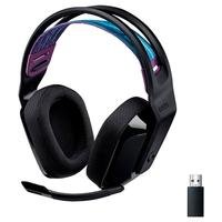 Headset Sem Fio Logitech G G535 LightSpeed, Drivers 40mm, USB, Preto   Alto Desempenho O G535 foi projetado para desempenho de baixa latência, ausênci