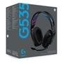 Headset Sem Fio Logitech G G535 LightSpeed, Drivers 40mm, USB, Preto - 981-000971