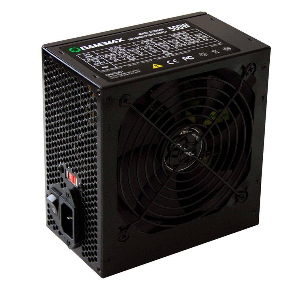 Fonte Gamemax 500W - ATX5850W Fonte Gamemax 500W - ATX5850W
