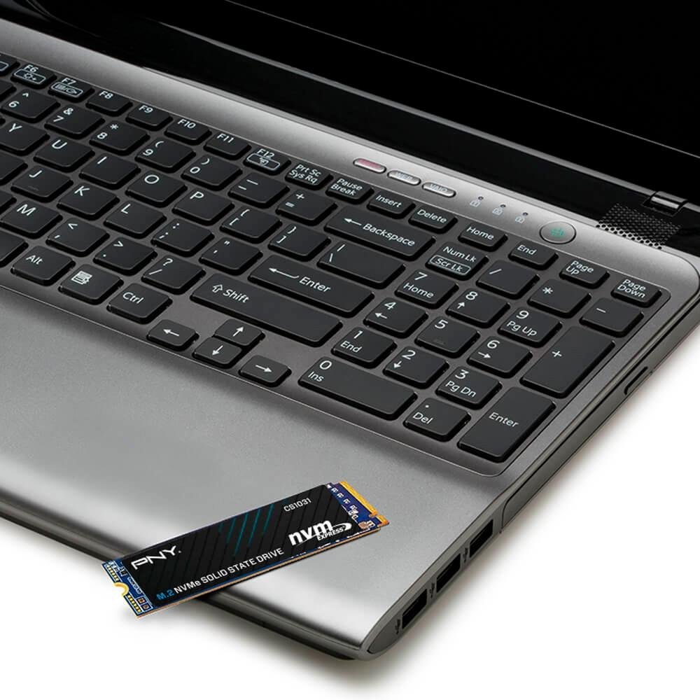 SSD PNY, 256GB, NVMe, M.2 2280, PCIe Gen 3x4, NVMe 1.3, Leitura: 1.700MB/s e Gravação: 1.100MB/s, Preto - M280CS1031-256-CL SSD PNY, 256GB, NVMe, M.2 2280, PCIe Gen 3x4, NVMe 1.3, Leitura: 1.700MB/s e Gravação: 1.100MB/s, Preto - M280CS1031-256-CL