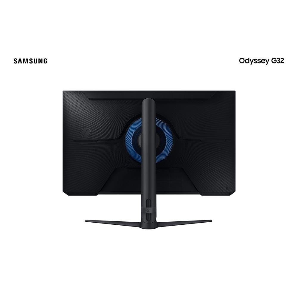 Imagem 3 de 7 do produto Monitor Gamer Samsung Odyssey G32 27", 165Hz, Full HD, 1ms, DisplayPort e HDMI, FreeSync Premium, Ajuste de Altura, Preto - LS27AG320NLXZD
