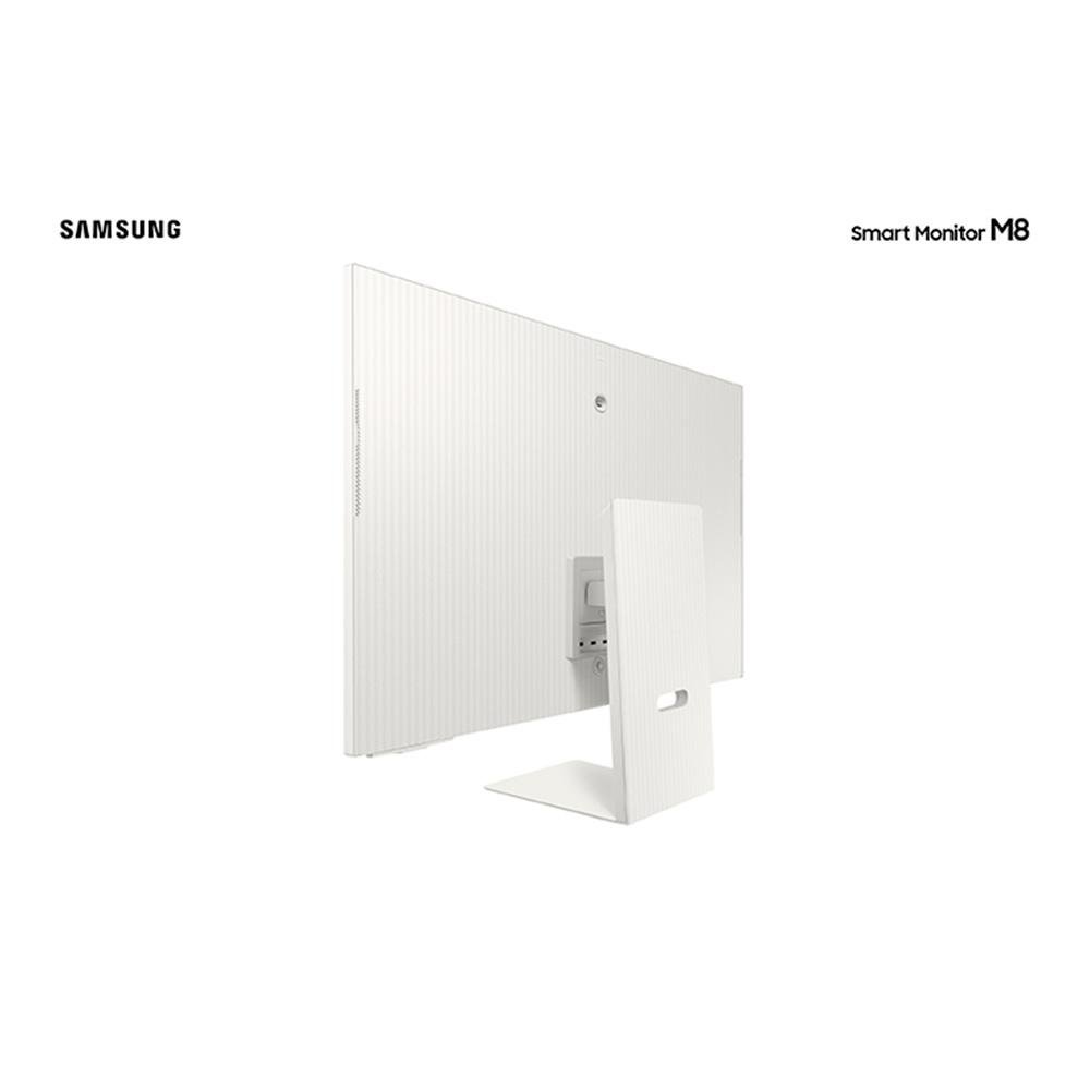 Imagem 12 de 14 do produto Monitor Smart Samsung M8 32" IPS 4K UHD, HDR 10, HDMI/USB-C, Tizen, WebCam, Bluetooth, WiFi, AirPlay 2, VESA, Branco - LS32BM801ULXZD