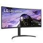Monitor Gamer LG ultra gear 34 LED Ultra Wide Curvo, 160 Hz, QHD, 1ms, HDMI/DisplayPort, 99% sRGB, FreeSync Premium, HDR 10, VESA, Preto - 34WP65C-B