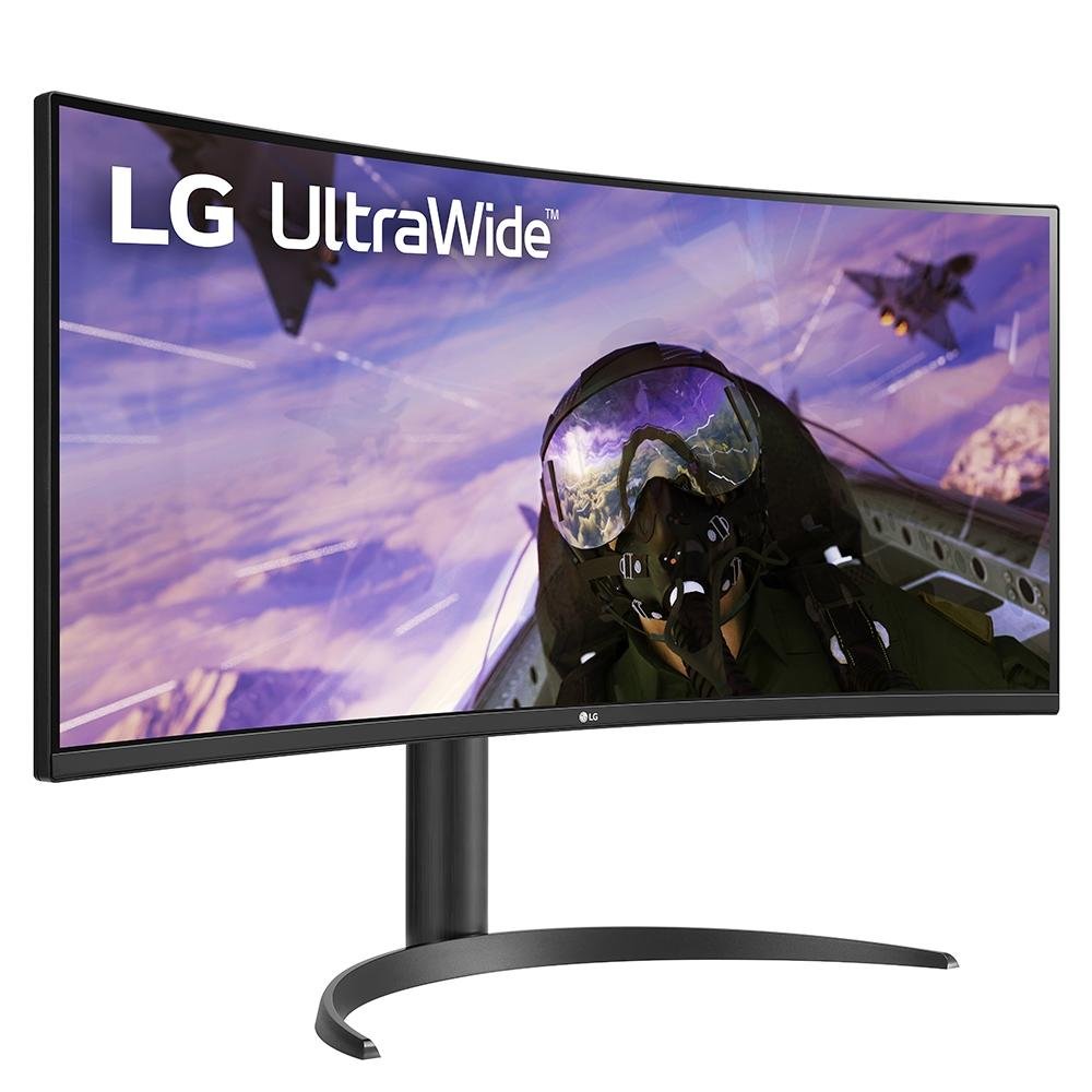 Monitor Gamer LG ultra gear 34 LED Ultra Wide Curvo, 160 Hz, QHD, 1ms, HDMI/DisplayPort, 99% sRGB, FreeSync Premium, HDR 10, VESA, Preto - 34WP65C-B Monitor Gamer LG ultra gear 34 LED Ultra Wide Curvo, 160 Hz, QHD, 1ms, HDMI/DisplayPort, 99% sRGB, FreeSync Premium, HDR 10, VESA, Preto - 34WP65C-B