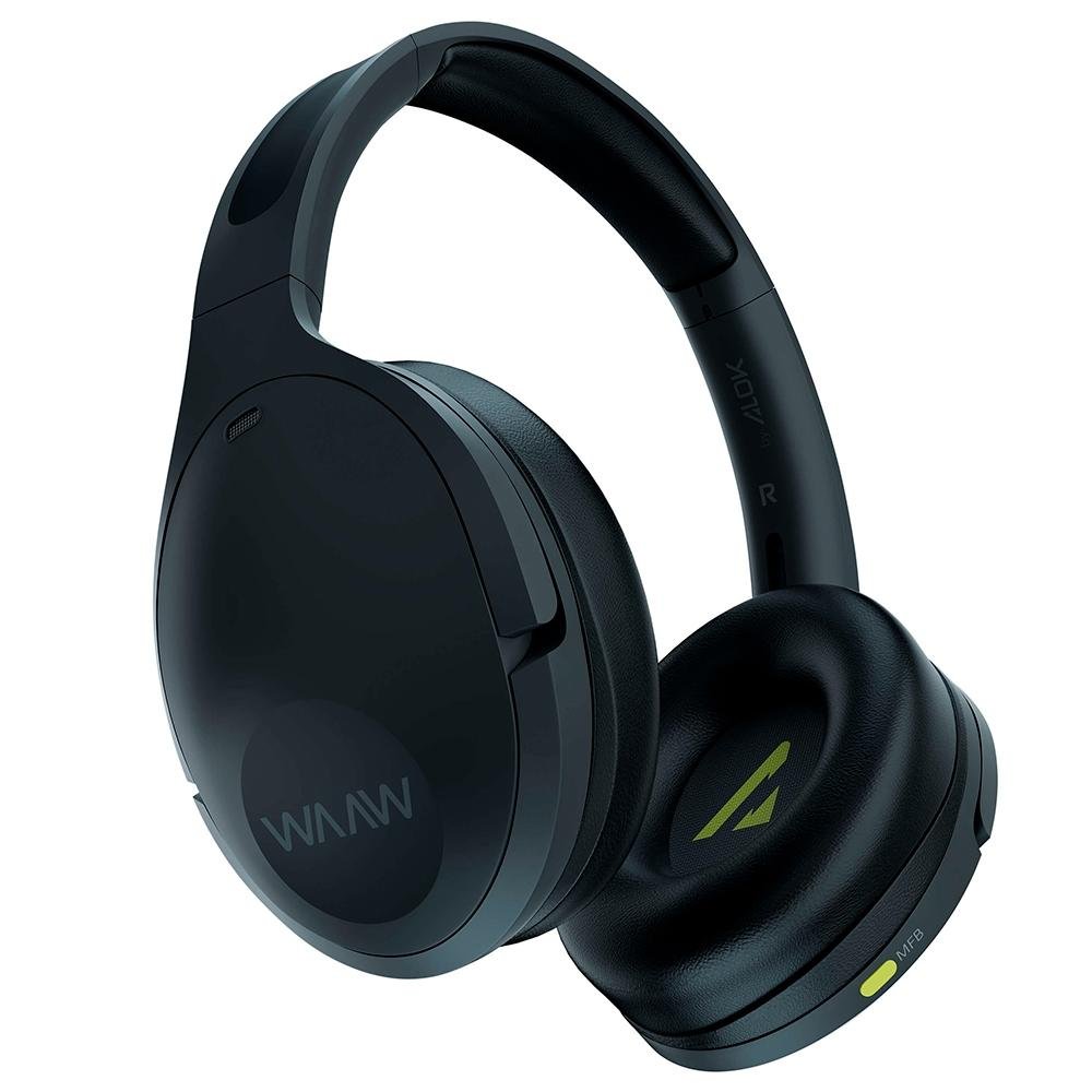 Imagem 19 de 19 do produto Fone de Ouvido WAAW by Alok Sense 300HBNC, Bluetooth, Cancelamento de Ruído Ativo, Microfone Integrado, Preto - WAAW0013