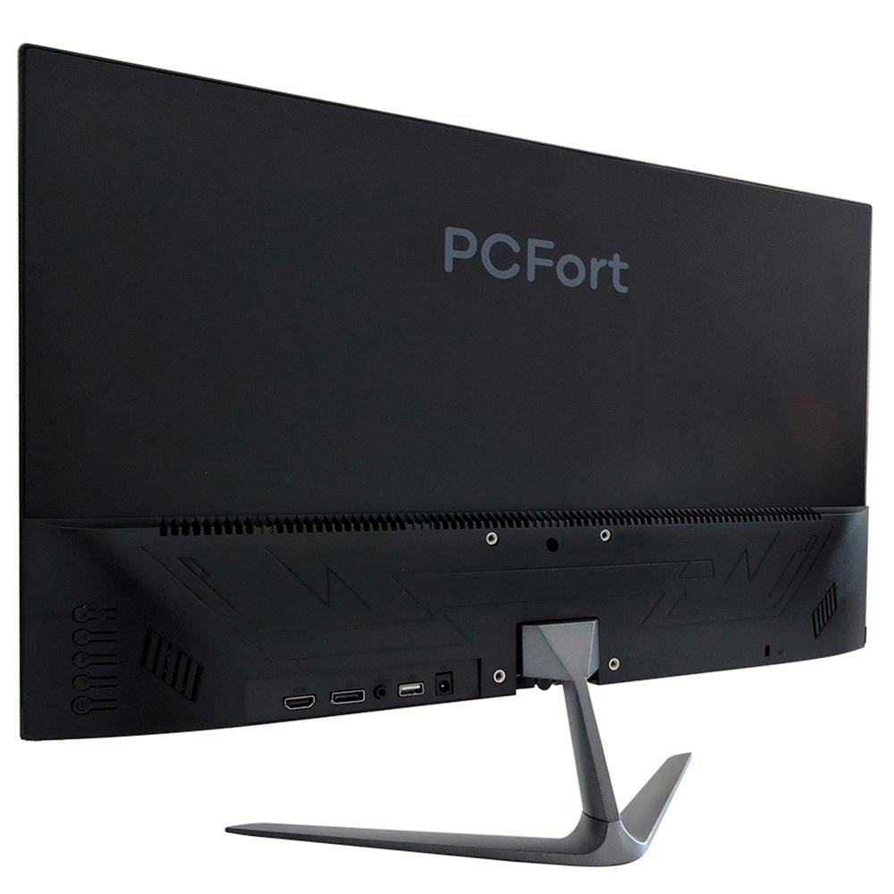 Imagem 5 de 6 do produto Monitor Gamer PCFort 23.8", Full HD, 165Hz, 1ms, FreeSync, DisplayPort e HDMI, Preto e Prata - H238F165