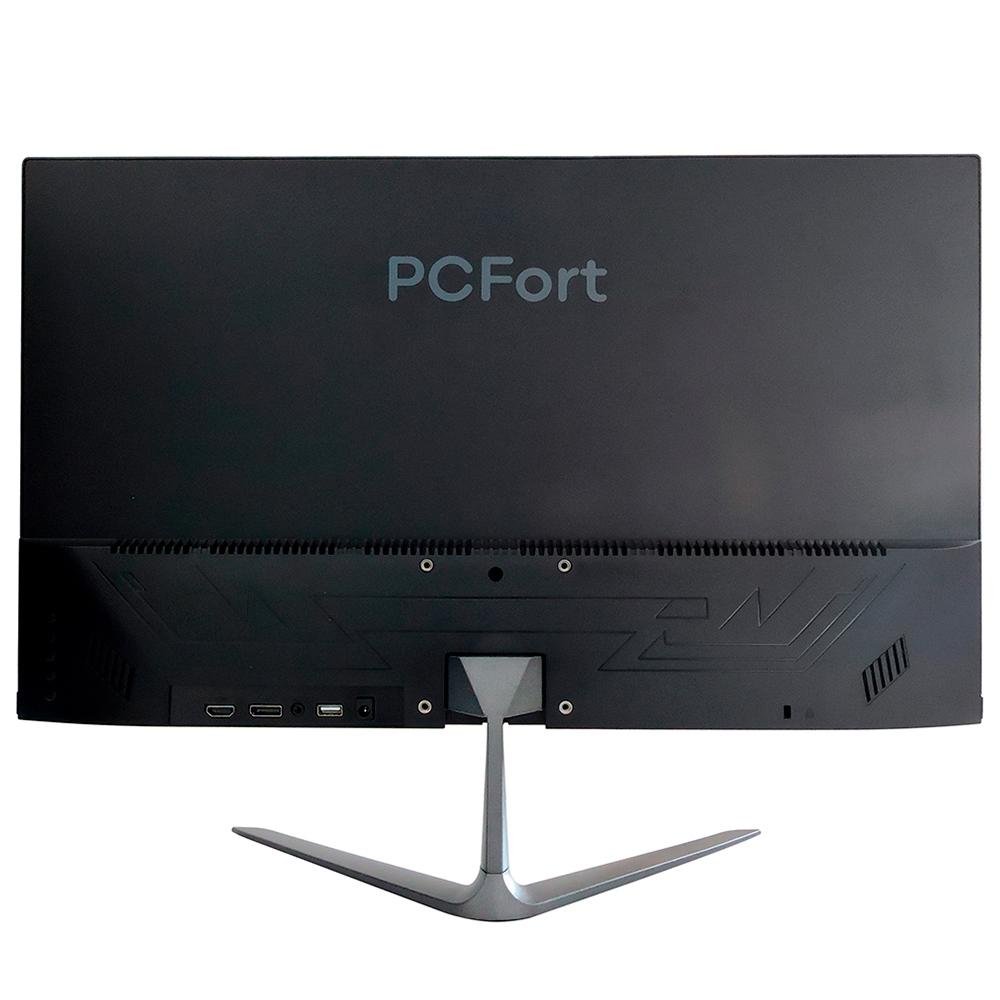 Imagem 4 de 6 do produto Monitor Gamer PCFort 23.8", Full HD, 165Hz, 1ms, FreeSync, DisplayPort e HDMI, Preto e Prata - H238F165