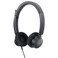 Desfrute de excelente nitidez de áudio com o Headset Dell Pro Stereo - WH3022, certificado para Microsoft Teams, com controles de chamada fáceis de us