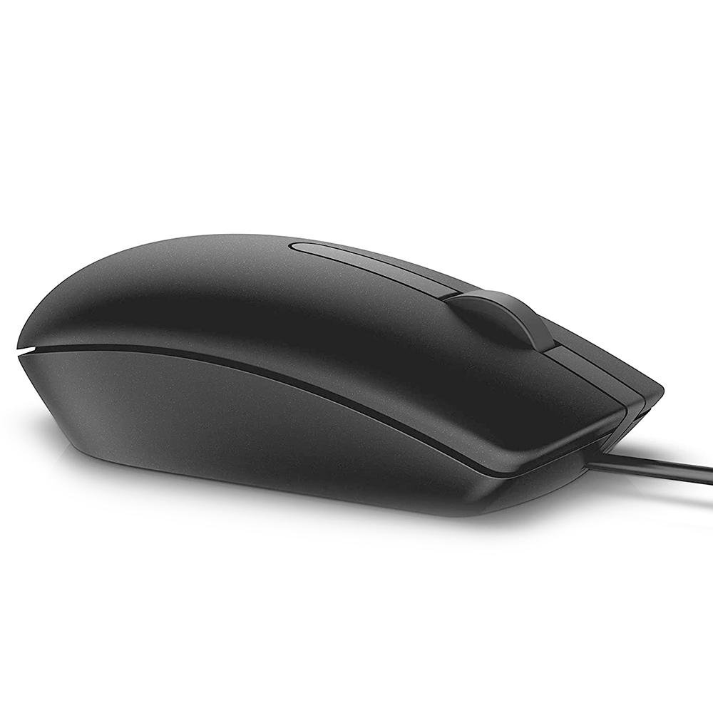 Mouse Óptico Dell, 1000 DPI, USB, Preto - MS116 - view 2