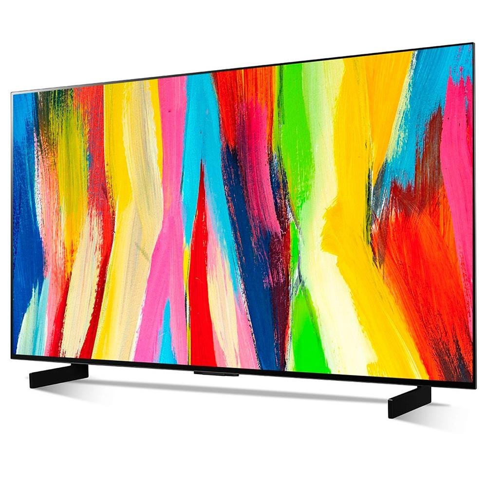 Imagem 2 de 8 do produto Smart TV LG 42 Polegadas OLED 4K Evo, 4 HDMI, 3 USB, NVIDIA GeForce Now, G-Sync, FreeSync, ThinQ Google, Alexa, Preto - OLED42C2PSA