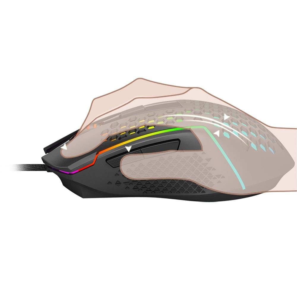 Mouse Gamer ( Balão.info) Reaping, Chroma Mk2, RGB, 12400DPI, Optical Switch, 6 Botões, Preto ( Balão.info - foto 2