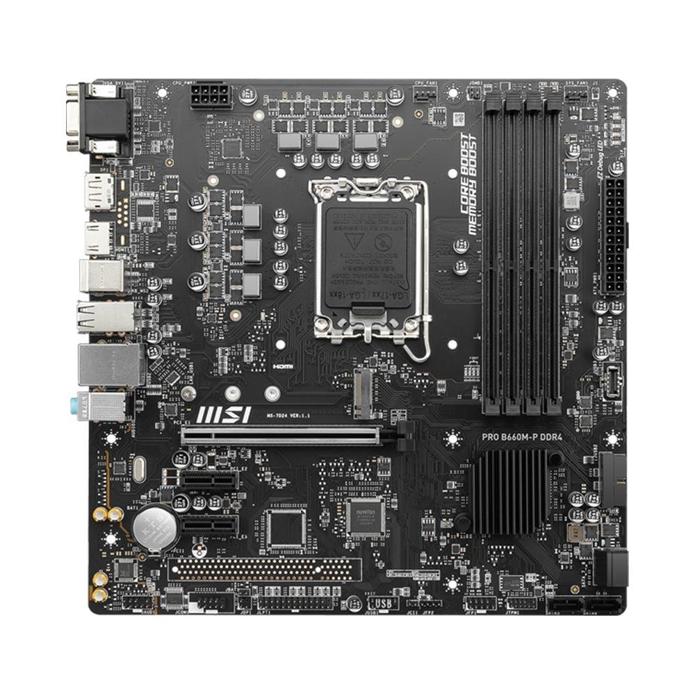 Placa-Mãe MSI PRO B660M-P DDR4 | KaBuM!