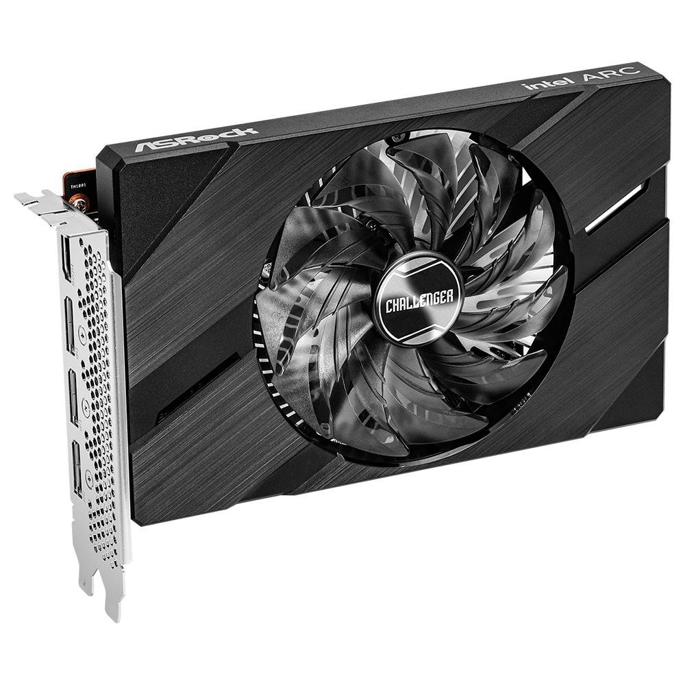 Placa de Vídeo Intel Arc A380 ASRock Challenger ITX 6GB - 90-GA3KZZ-00UANF Placa de Vídeo Intel Arc A380 ASRock Challenger ITX 6GB - 90-GA3KZZ-00UANF
