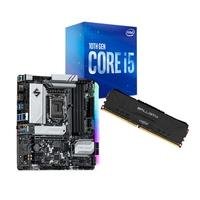 Kit Processador Intel Core i5-10400 + Placa Mãe ASRock B560M