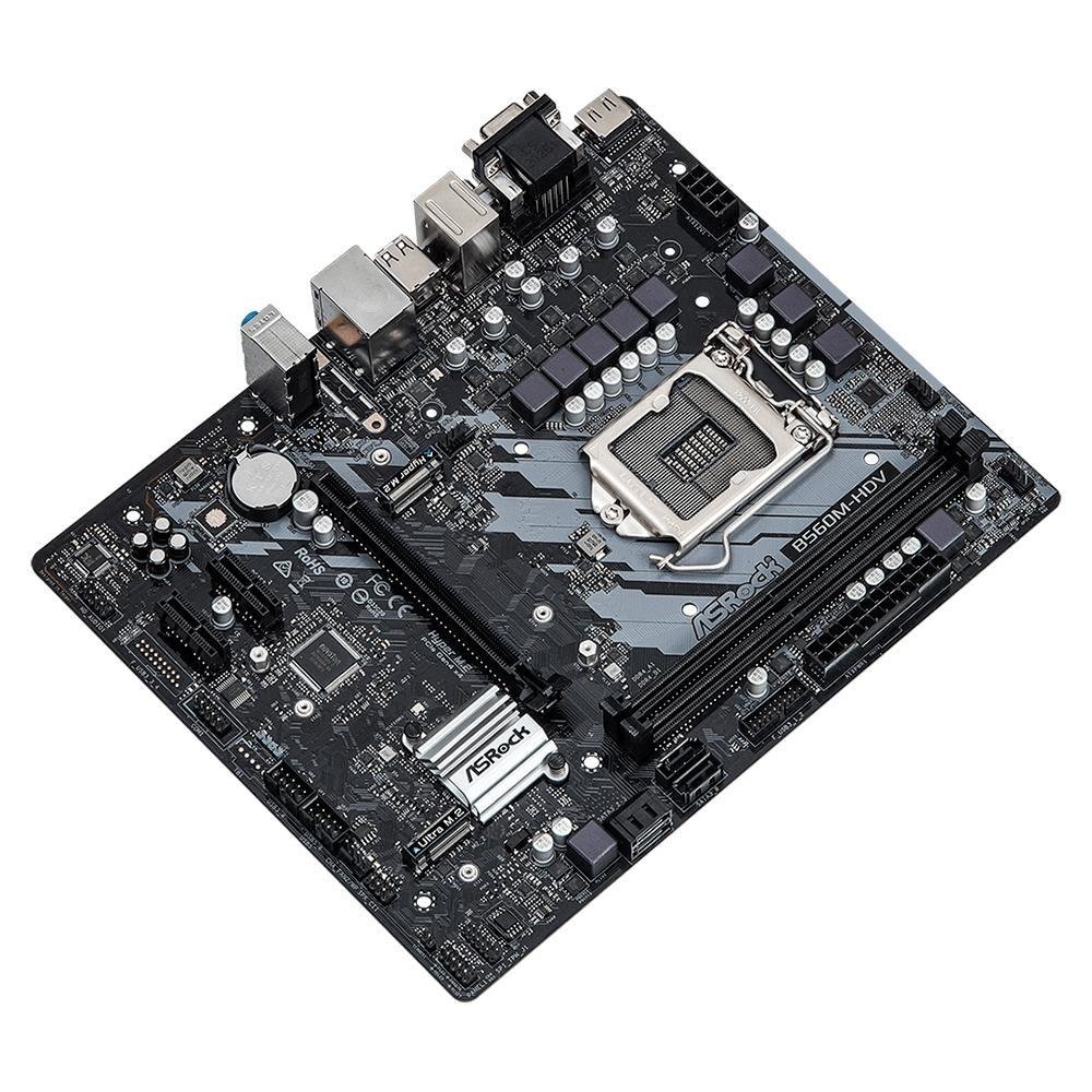Kit Processador Intel Core i5-10400 + Placa Mãe ASRock B560M Kit Processador Intel Core i5-10400 + Placa Mãe ASRock B560M