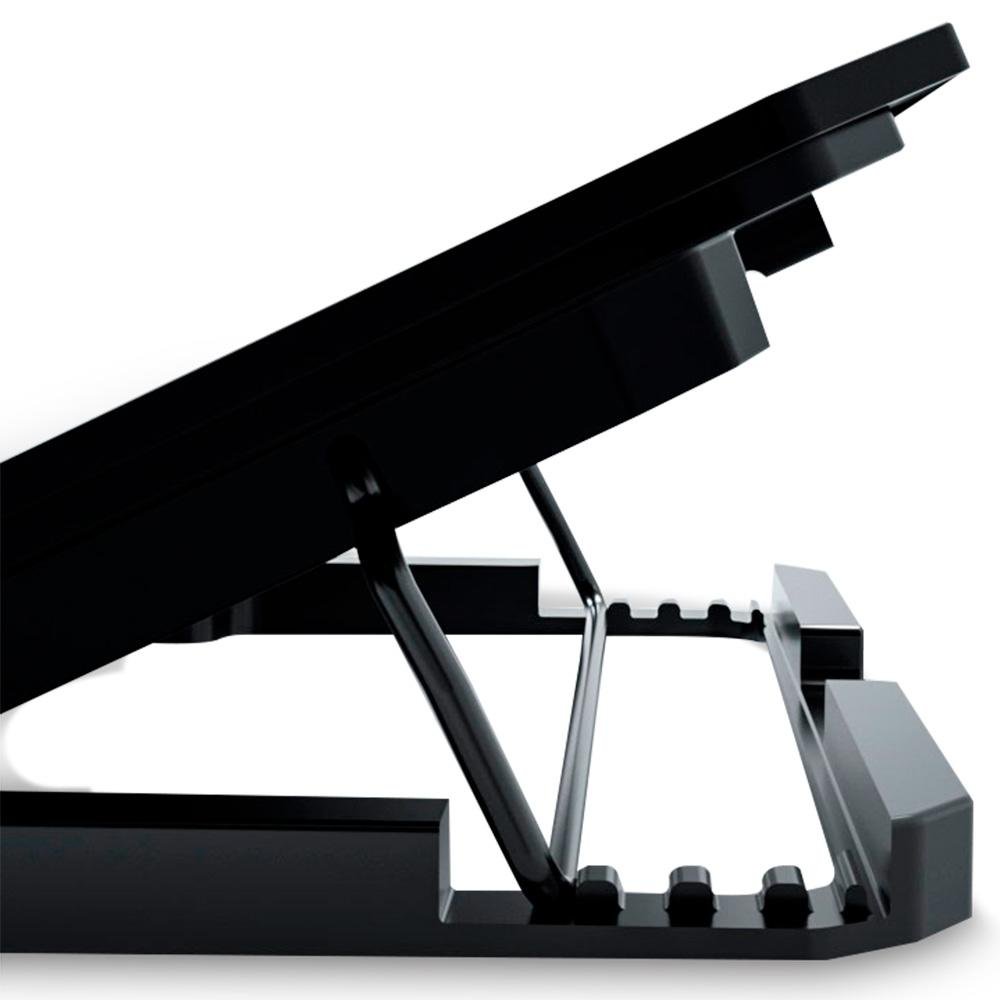 Suporte para Notebook Maxprint Popmax Light, 5 Ajustes, 2x Fans, 2x USB, Até 15.6, Preto - ( Balão.info - foto 4