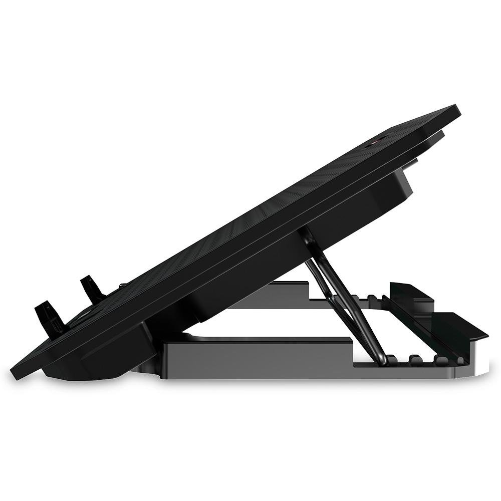 Suporte para Notebook Maxprint Popmax Light, 5 Ajustes, 2x Fans, 2x USB, Até 15.6, Preto - ( Balão.info - foto 3