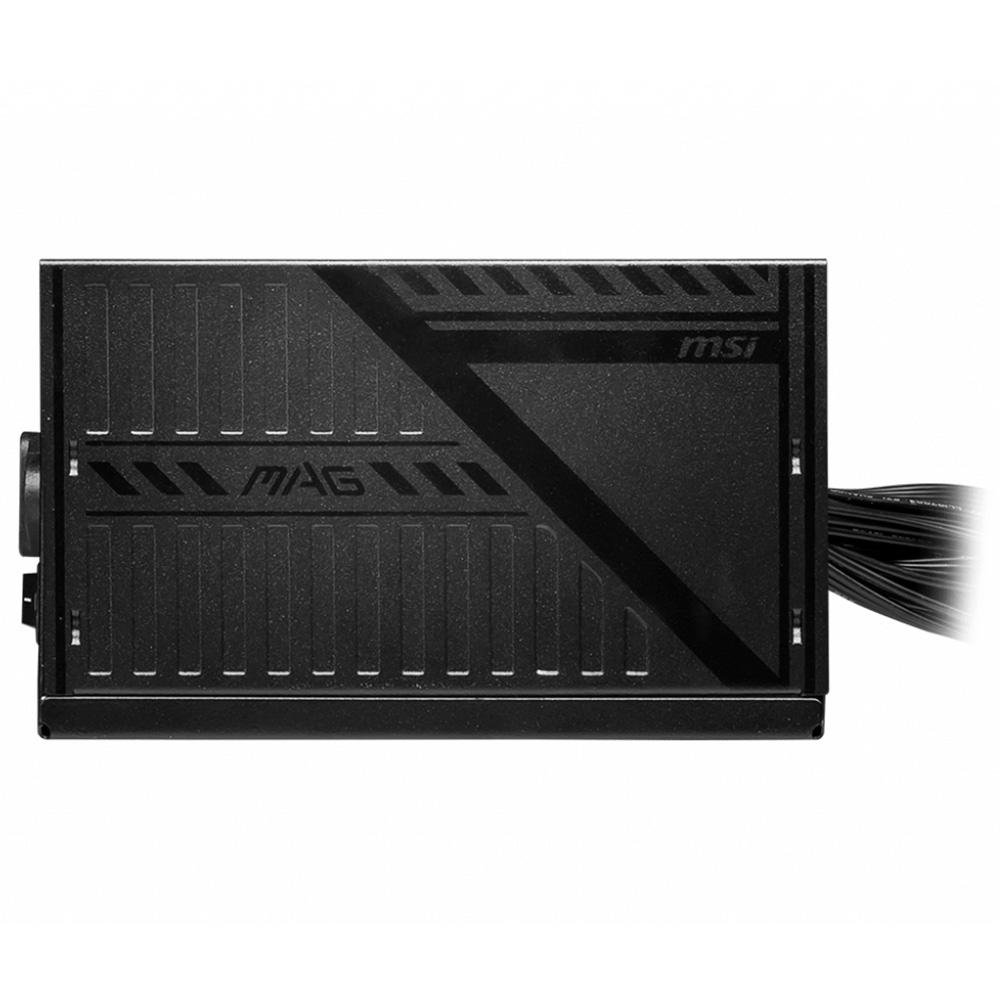 Fonte MSI MAG A500DN, 500W, 80 Plus White, PFC ativo, Com Cabo, Preto - 306-7ZP6A22-809